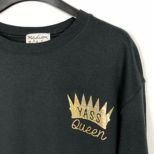 Madison & Berkeley | “Yass Queen” Pullover Fleece